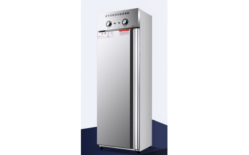 商用高溫消毒柜碗柜雙門立式高溫熱風循環不銹鋼大容量學校